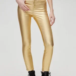 Jeans metalizados Golden