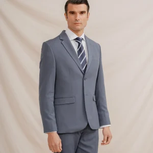 AMERICANA TRAJE CELESTE