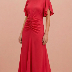 Vestido Largo de Crepé Bimba