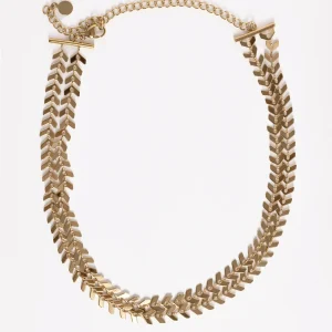 Double Laurel Necklace