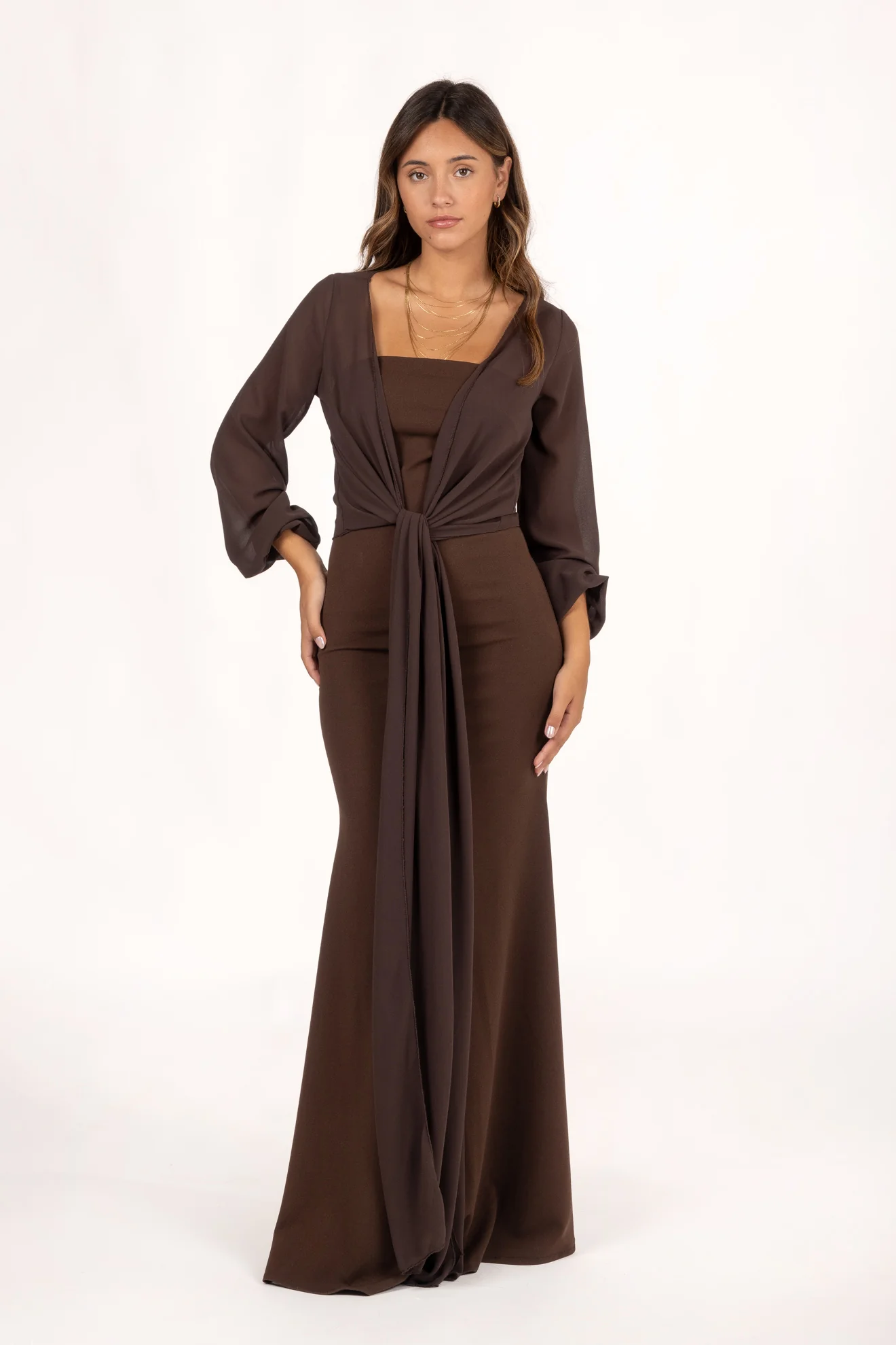 Halo Bolero Marrón - Imagen 2