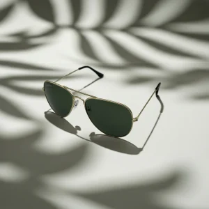 Gafas de Sol Cayetanos – Modelo Pontevedra UV400 con Montura Dorada Aviador