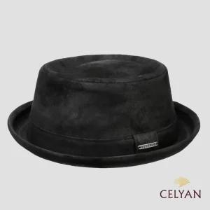 Pork Pie Piel Negro Stetson