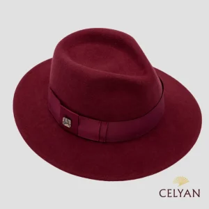 Sombrero Burdeos Aranda Cora