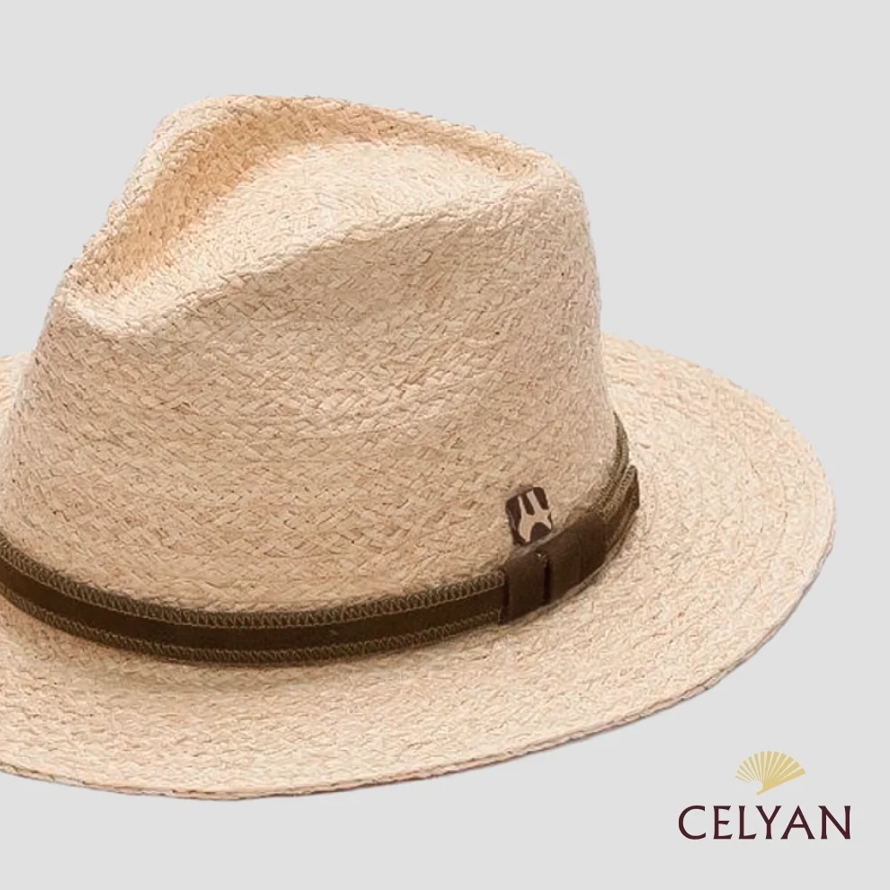 Sombrero Indiana Rafia - Imagen 3
