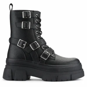 Botin Negro Mujer Casual Chalada Fley