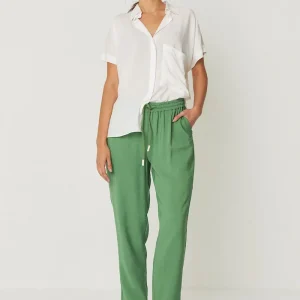 Pantalón ALBIA verde -Skfk